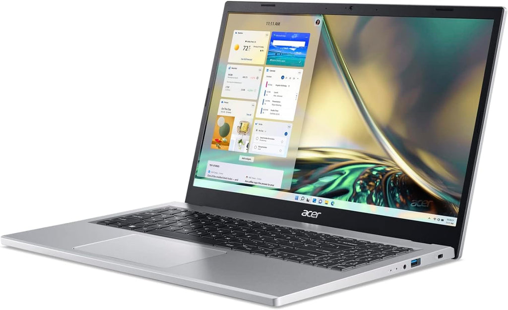 acer Aspire 3 A315-24P-R7VH Slim Laptop | 15.6' Full HD | AMD Ryzen 3 7320U Quad-Core | AMD Radeon Graphics | 8GB LPDDR5 | 128GB NVMe SSD | Wi-Fi 6 | Windows 11 Home