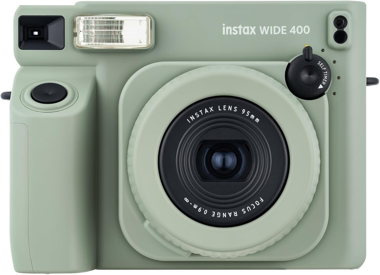 Fujifilm INSTAX Wide 400 Instant Camera - Sage Green (Camera w/ 2 Wide Twin Packs)