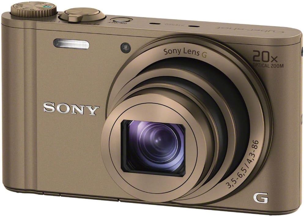 Sony DSC-WX300/R 18 MP Digital Camera with 20x Optical Image Stabilized Zoom and 3-Inch LCD (Red)