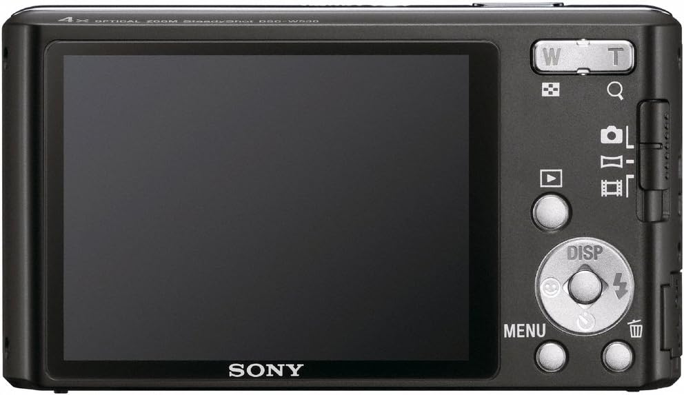 Sony Cyber-Shot DSC-W530 14.1 MP Digital Camera with Carl Zeiss Vario-Tessar 4x Wide-Angle Optical Zoom Lens and 2.7-inch LCD (Black) (OLD MODEL)
