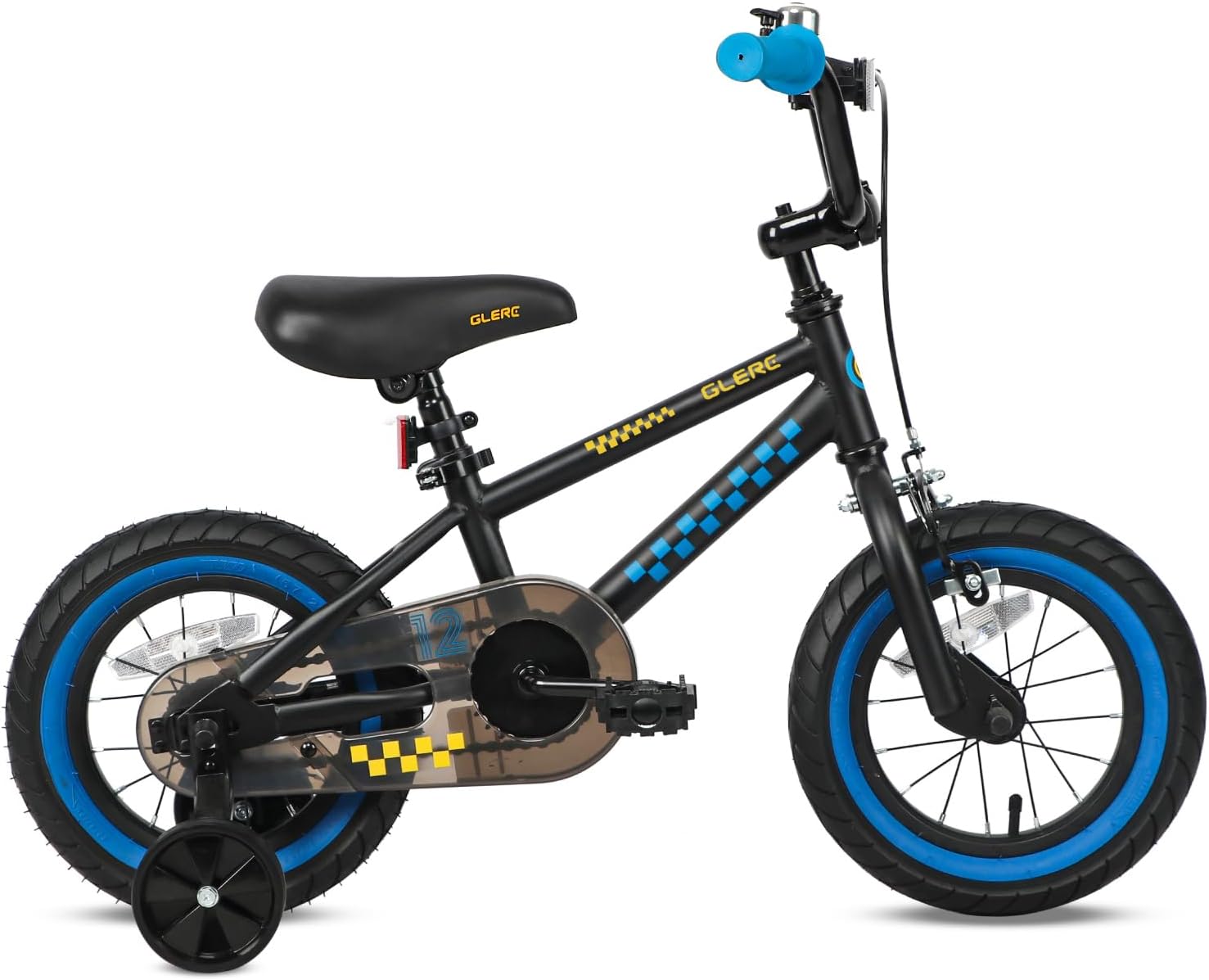 Glerc NuNu 12 14 16 Inch Kids Bike BMX Style for 2-8 Years Old Boys Girls, Toddler Bicycles with Training Wheels & Coaster Brake, Multiple Colors | Toddler Bicycles, Training Wheels, Coaster Brake, Toddler Bicycles, Training Wheels, Coaster Brake