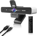 Zoom Certified, NexiGo N970P 4K Webcam, Onboard Flash Memory, Al-Powered Auto-Framing, Adjutable Field of View, Sony Sensor, Dual AI Noise-Cancelling Mics, Works with Teams/Zoom/Webex/Google