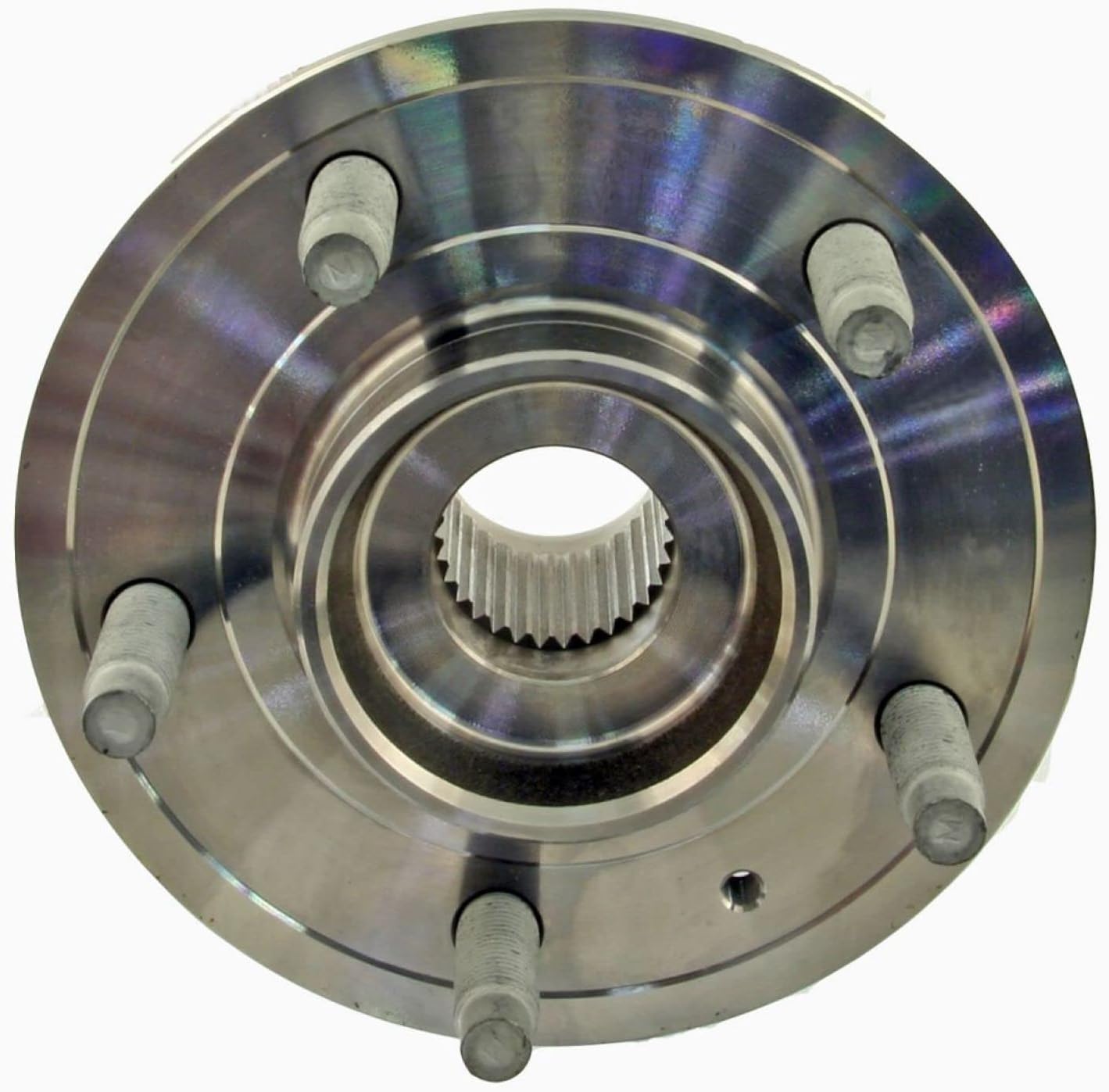 TRQ 2 Piece Front Rear Wheel Bearing & Hub Assembly Set Compatible with 2012-2015 Chevrolet Captiva Sport 2007-2009 Equinox Pontiac Torrent 2008-2010 Saturn Vue Suzuki XL-7