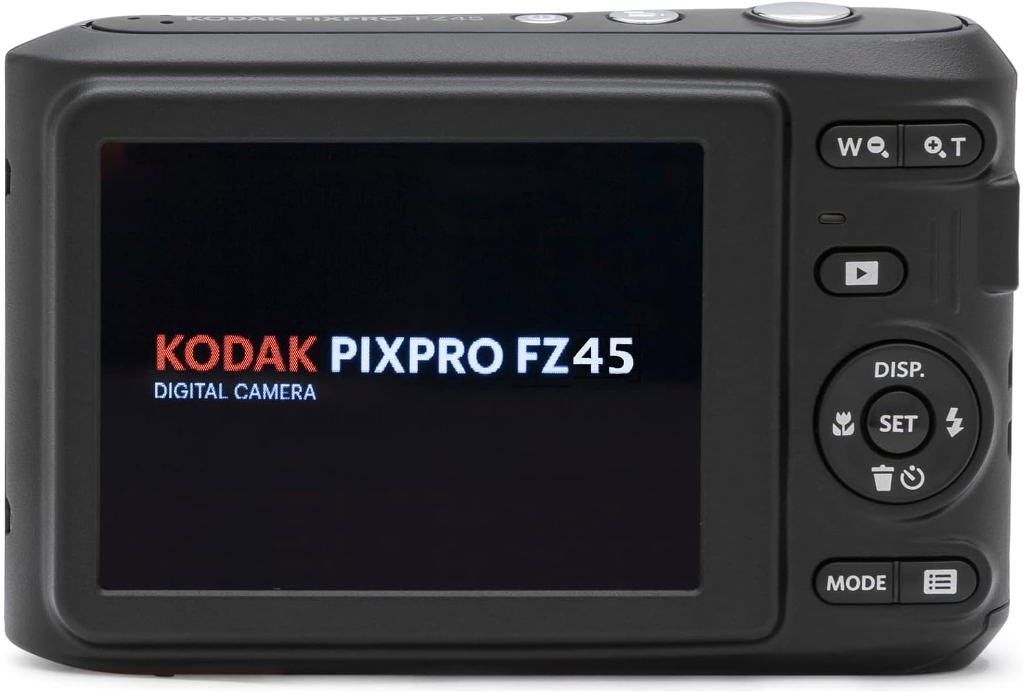 Kodak FZ45BK PIXPRO FZ45 16MP Digital Camera, Black Bundle with Lexar 32GB High-Performance 800x UHS-I SDHC Memory Card + Deco Photo Point and Shoot Field Bag Camera Case
