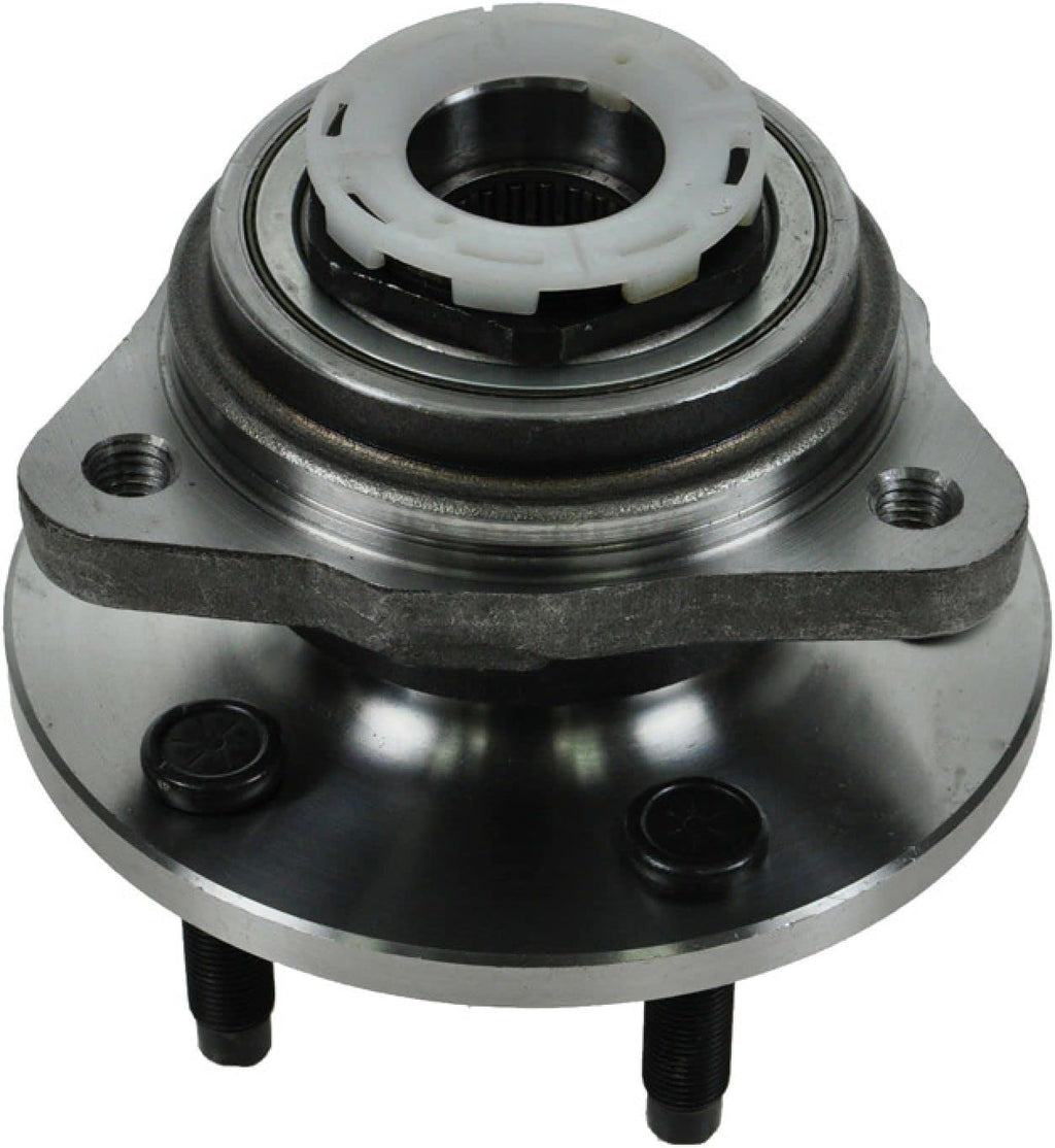 TRQ Front Left and Right Wheel Bearing and Hub Assembly Set 2 Piece Compatible with 98-00 Ford Ranger 4WD with 2 Wheel ABS Brakes 98-00 Mazda B3000 4WD 98-00 B4000 4WD with 2 Wheel ABS Brakes