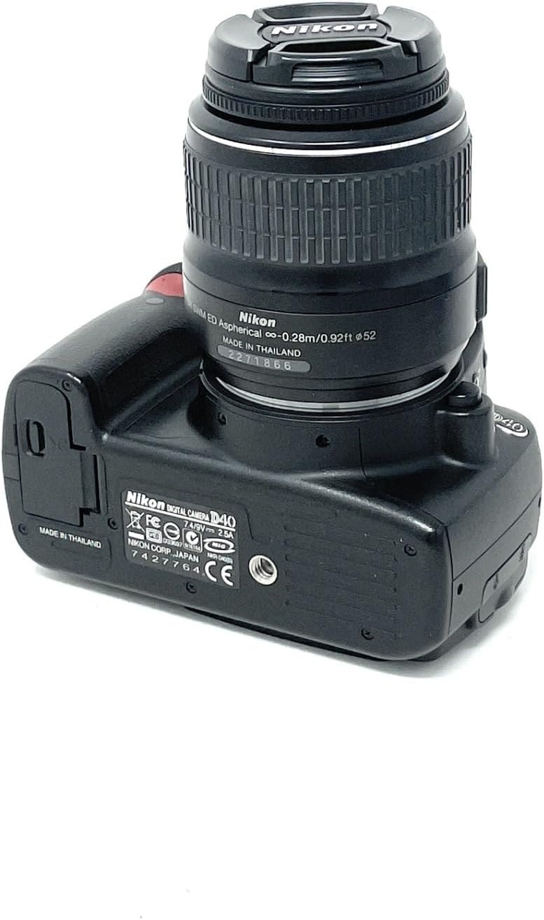 Nikon D40 6.1MP Digital SLR Camera Kit with 18-55mm f/3.5-5.6G ED II Auto Focus-S DX Zoom-Nikkor Lens