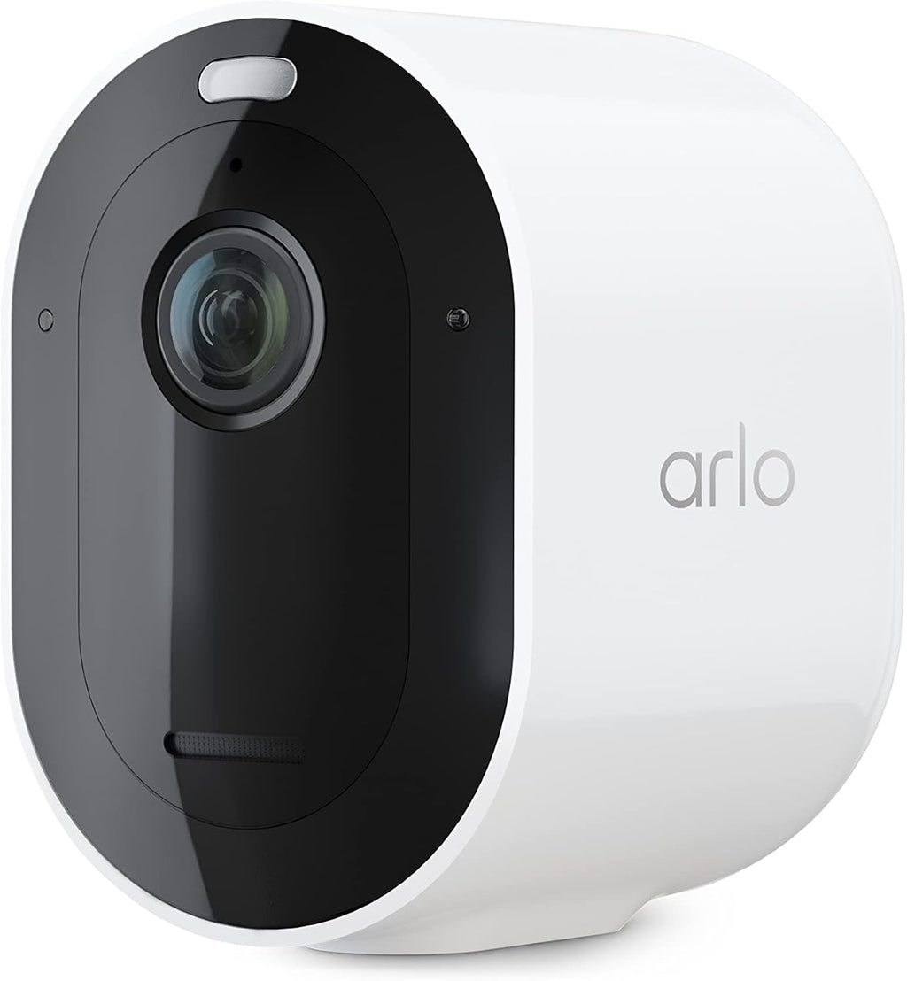 Arlo Pro Security Camera 2K HDR (5th Gen, 2022 Release) - Wireless Outdoor Camera, Rechargeable Removeable Battery, Event Captions, Emergency Response, 1-Month Trial of Secure Plan, 1 Cam, White