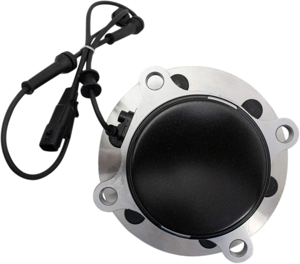 TRQ Front Driver and Passenger Side Wheel Bearing and Hub Assembly Set 2 Piece Compatible with 2016-2019 Nissan Titan XD Rear Wheel Drive