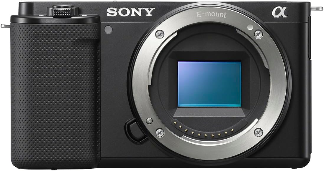 Sony Alpha ZV-E10 - APS-C Interchangeable Lens Mirrorless Vlog Camera - Black