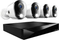 Night Owl 2-Way Audio 12 Channel DVR Video Home Security Camera System with (4) Wired 2K HD Indoor/Outdoor Deterrence Cameras and 2TB Hard Drive (Add up to 4 More Wired and 4 Wi-Fi Cameras) (4 Camera)
