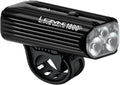 LEZYNE Super Drive Bicycle USB Rechargeable IPX7 White LED Front Light with Multiple Solid & Flash Modes | Integrated Silicone Rubber Strap Mount | Smart Connect