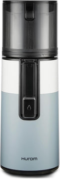 Hurom H400 Cold Press Juicer Machine, Award Winning Masticating Slow Juicer, Easy to Clean, Strainer & Hands Free with Self Feeding, Wide Mouth Hopper, Easy Assembly (Two-Tone Blue)