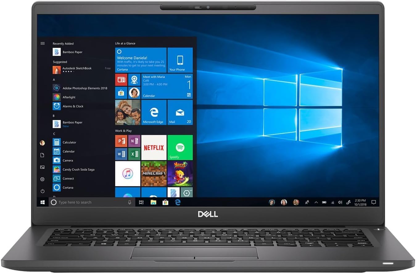 Dell Latitude 7400 14' FHD Laptop Computer, Intel Core 8th Gen i5-8365U up to 4.1GHz, 16GB DDR4 RAM, 512GB SSD, HDMI, Windows 11 Pro (Renewed)
