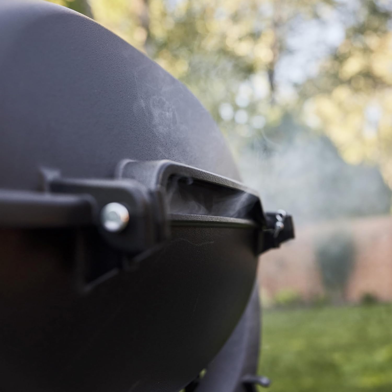 Weber Q 2800N+ Liquid Propane Grill with Stand, Sky Blue – Wide 250°–700°F Temp Range with Plus Burner for Searing, Low‑Temp Roasting & High-Dome Lid