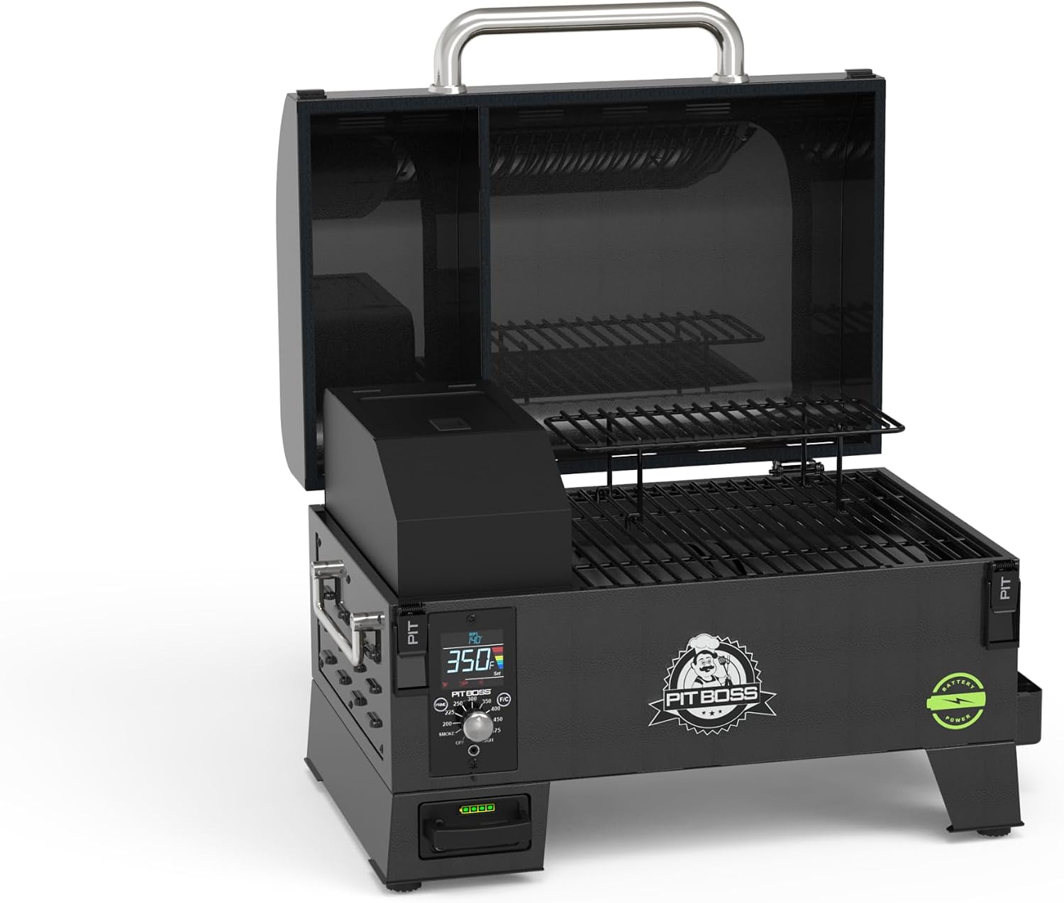 Pit Boss Portable Battery Powered Wood Pellet Grill