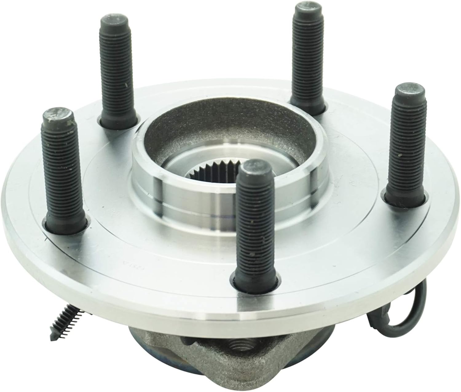 TRQ Front Left and Right Wheel Bearing and Hub Assembly 2 Piece Set Compatible with 2012-2018 Dodge Ram 1500 2019-2022 Ram 1500 Classic