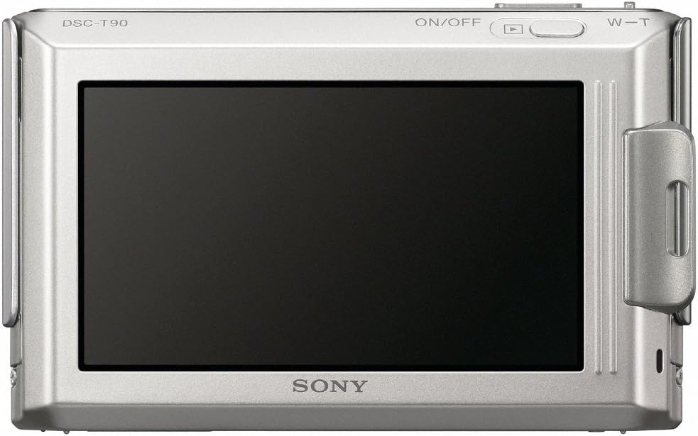 Sony Cyber-shot DSC-T90 12.1 MP Digital Camera with 4x Optical Zoom and Super Steady Shot Image Stabilization (Silver)