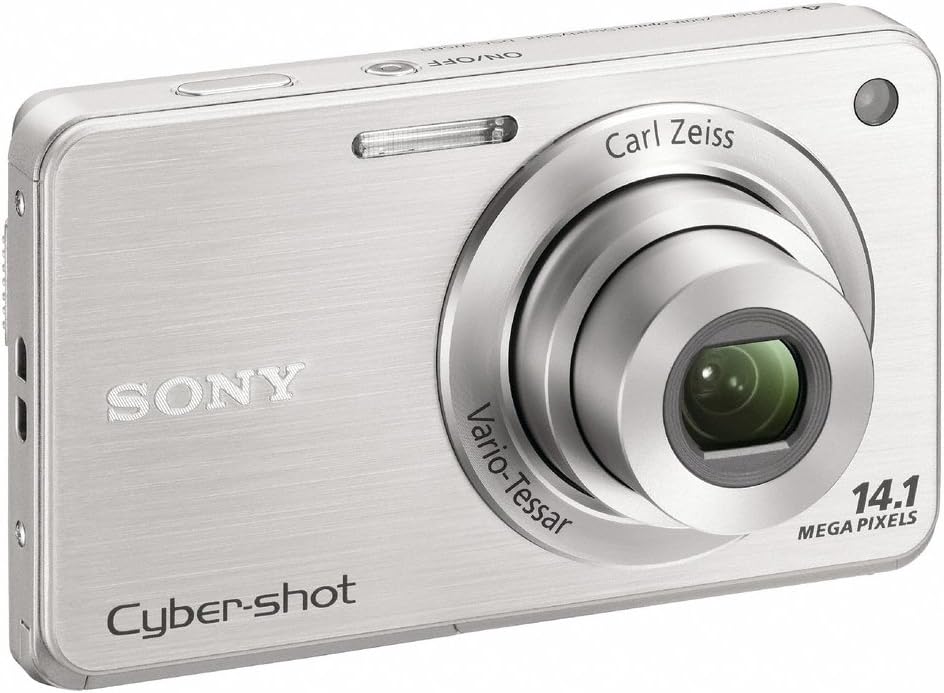 Sony Cyber-Shot DSC-W560 14.1 MP Digital Still Camera with Carl Zeiss Vario-Tessar 4x Wide-Angle Optical Zoom Lens and 3.0-inch LCD (Silver)