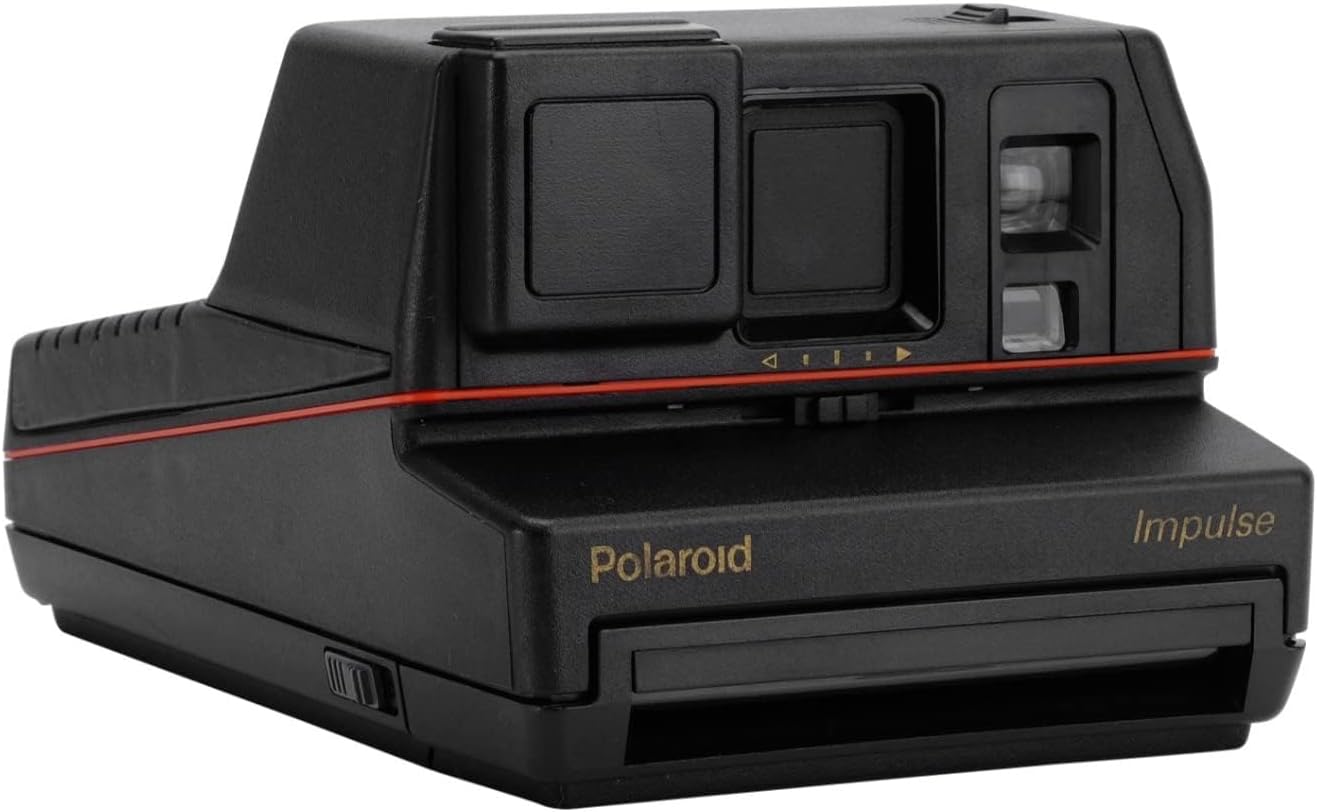 Polaroid Impulse 600 Instant Film Camera (Anthracite Black) (Renewed)