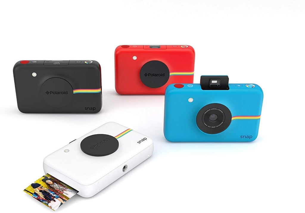 Zink Polaroid Snap Instant Digital Camera (Red) with ZINK Zero Ink Printing Technology
