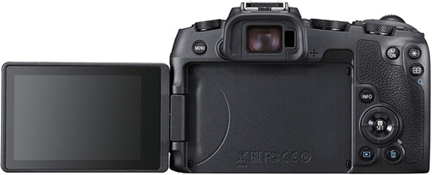 Canon EOS RP Mirrorless Digital Camera 24-50mm and 75-300mm Lenses + 420-800mm Super Telephoto Lens + 128GB Memory, Spare Battery, Filters,Case, Tripod, Flash, and More (43pc Bundle) (Renewed)