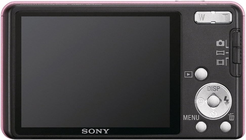Sony DSC-W350 14.1MP Digital Camera with 4x Wide Angle Zoom with Optical Steady Shot Image Stabilization and 2.7 inch LCD (Pink)