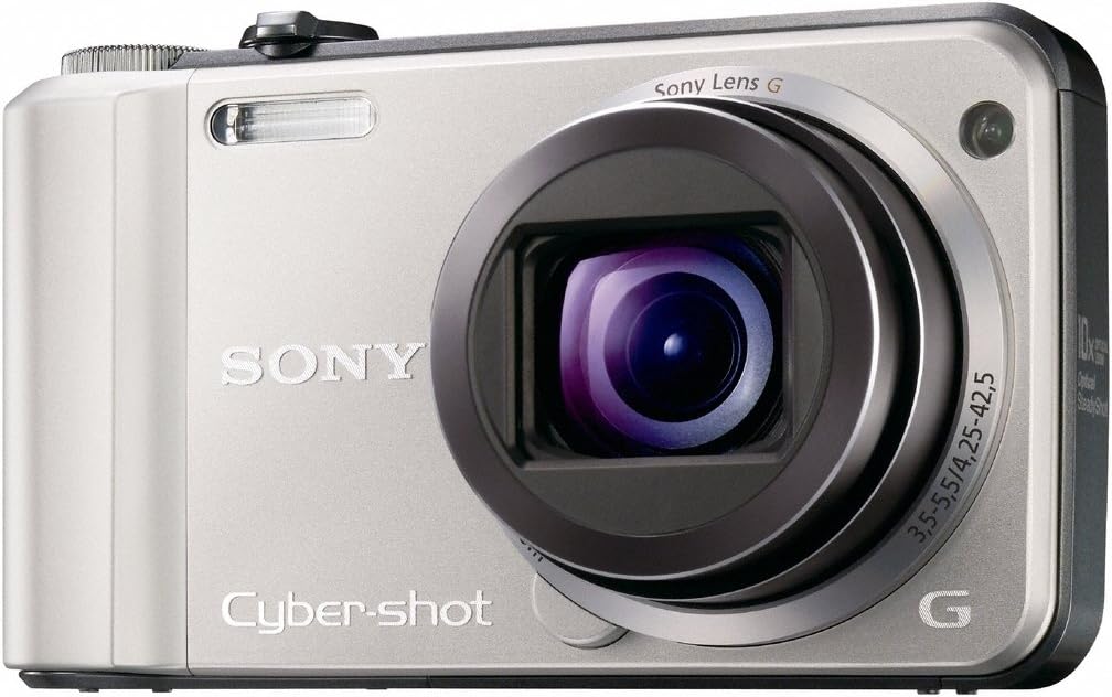 Sony Cyber-Shot DSC-H70 16.1 MP Digital Still Camera with 10x Wide-Angle Optical Zoom G Lens and 3.0-inch LCD (Silver)