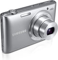 Samsung ST150F 16.2MP Smart WiFi Digital Camera with 5x Optical Zoom and 3.0' LCD Screen (Silver)