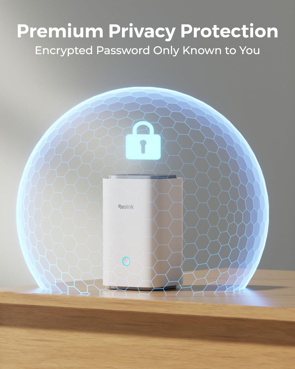 REOLINK Home Hub Centralized Control for up to 8 REOLINK Battery/WiFi Security Cameras, Encryption Privacy, 2.4/5GHz WiFi, No Monthly Fee, 64GB SD Card Installed, No Third-Party Support
