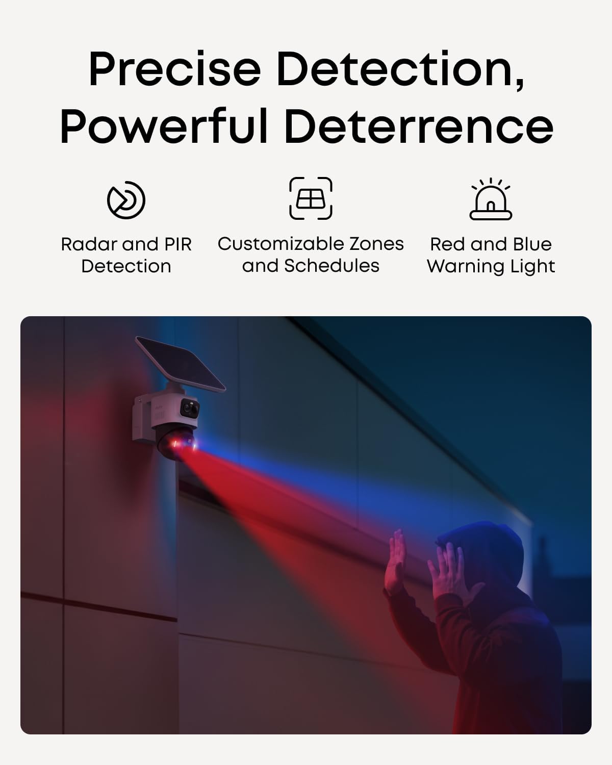 eufy Security eufyCam S4 2-Cam Kit,4K Solar Camera Wireless Outdoor, 3-Lens Bullet-PTZ Cam, 360°View Cross-Cam Track, Al Recognition, 8X 2oom, Color Night Vision, 0 Monthly Fee, Expandable up to 16TB