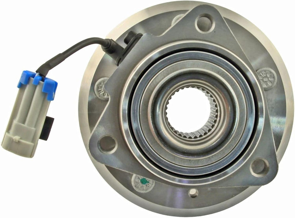 TRQ 2 Piece Front Rear Wheel Bearing & Hub Assembly Set Compatible with 2012-2015 Chevrolet Captiva Sport 2007-2009 Equinox Pontiac Torrent 2008-2010 Saturn Vue Suzuki XL-7
