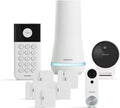 SimpliSafe 9 Piece Wireless Home Security System Gen 3 with Outdoor Camera and Wired Video Doorbell - Optional 24/7 Professional Monitoring - No Contract - Compatible with Alexa and Google Assistant