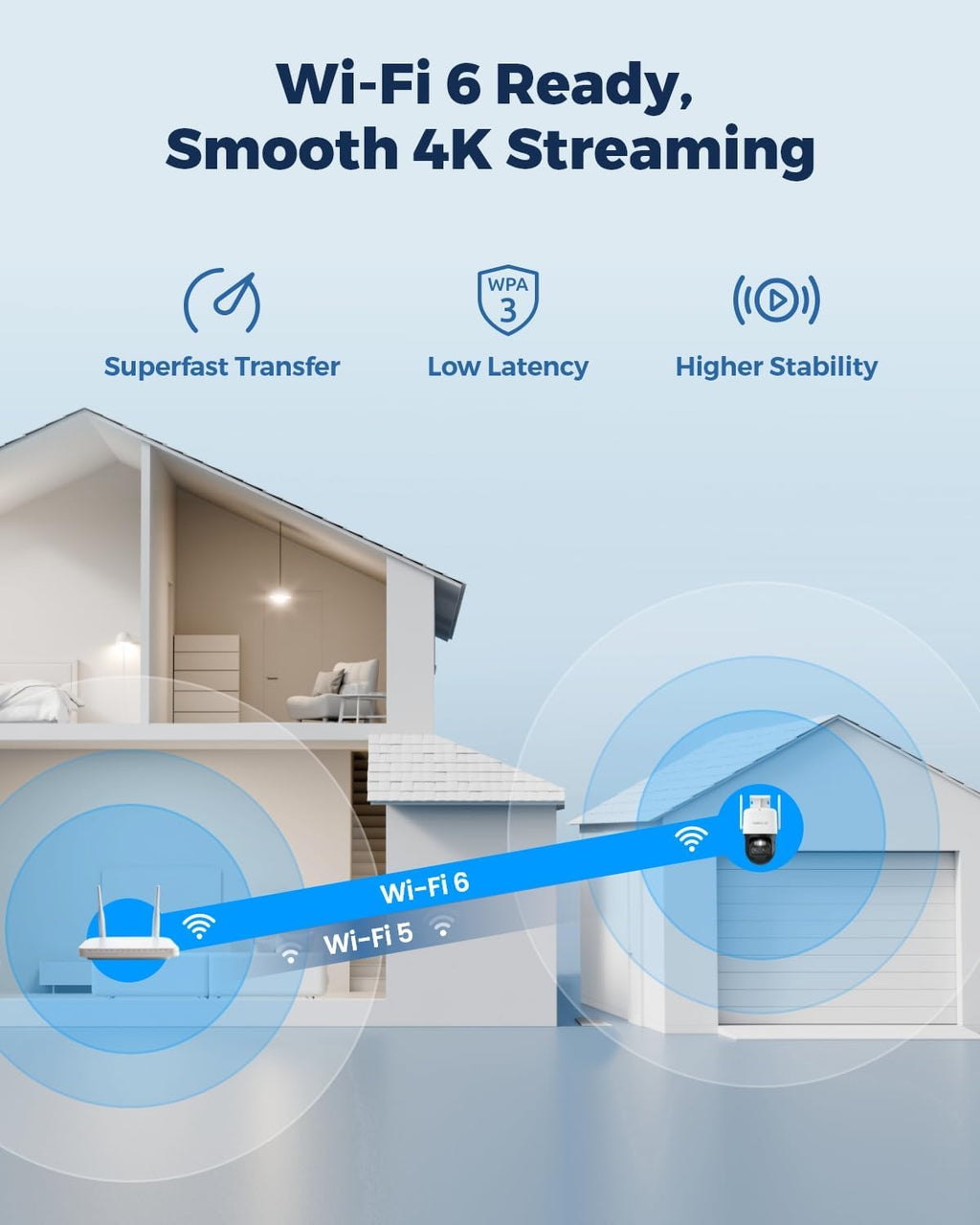 REOLINK 4K Dual Lens Solar Security Camera Outdoor, PTZ with Auto Tracking, 6X Hybrid Zoom Auto Zoom Tracking, 8MP Color Night Vision, Smart Detection Motion Alert TrackMix Series+SP (WiFi Set)