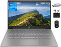 HP Chromebook 2024 Premium Laptop Student Business, 14' HD Display, Quad-Core Intel Celeron N4120, 4GB RAM, 192GB Storage (64GB eMMC+ 128GB Card), UHD Graphics, Wi-Fi, Chrome OS +MarxsolAccessory