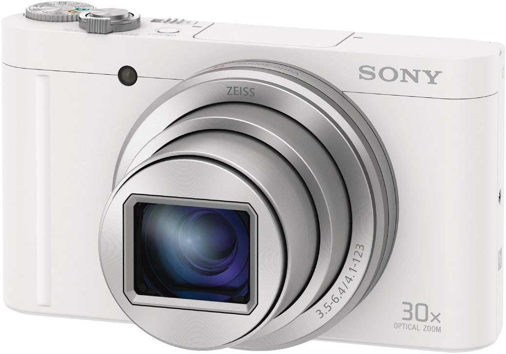 Sony DSCWX500/W Digital Camera with 3-Inch LCD (White)