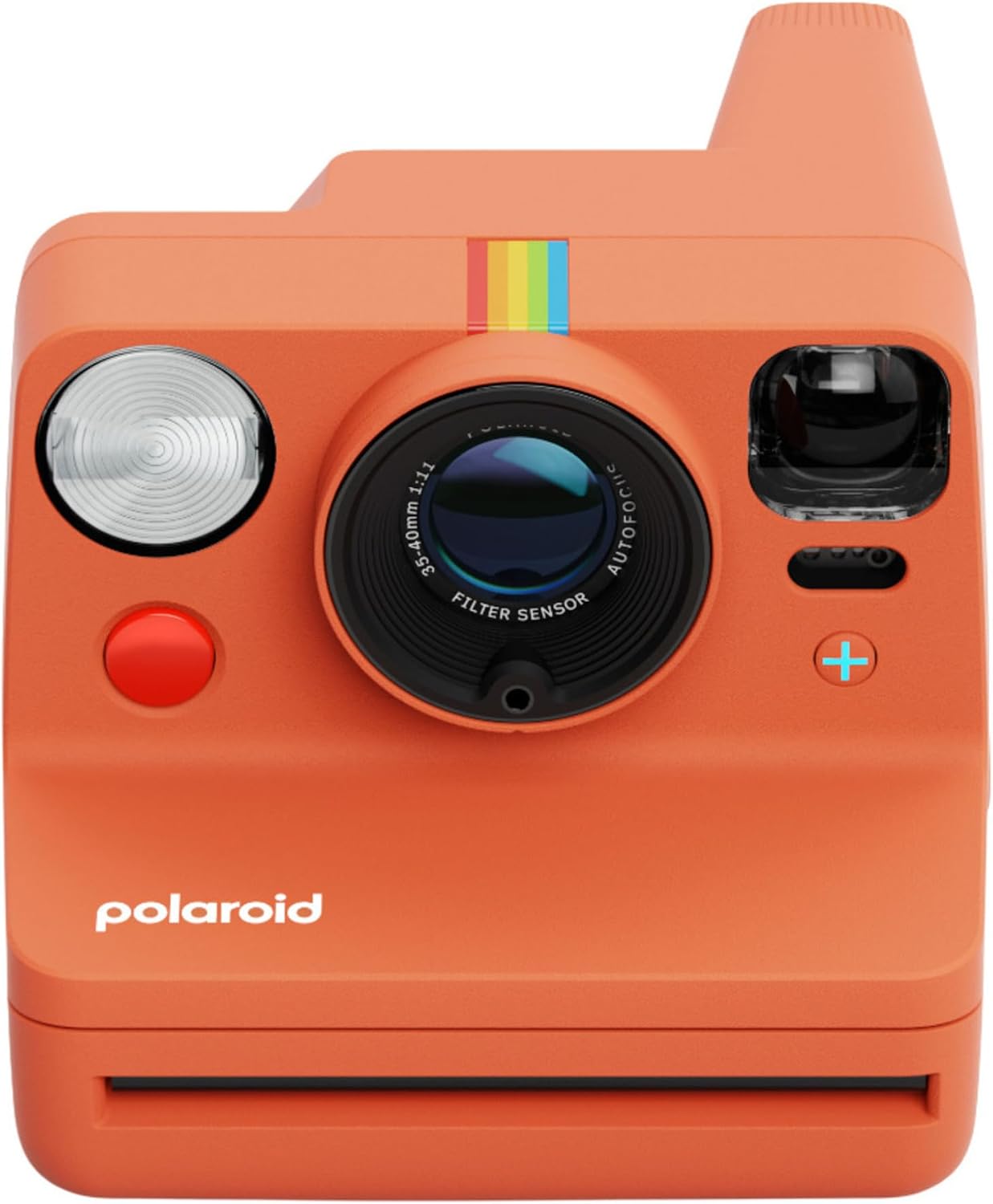 Polaroid Now Plus Generation 3 Coral Instant Camera Bundle with Black and White Film and Film Kit (3 items)