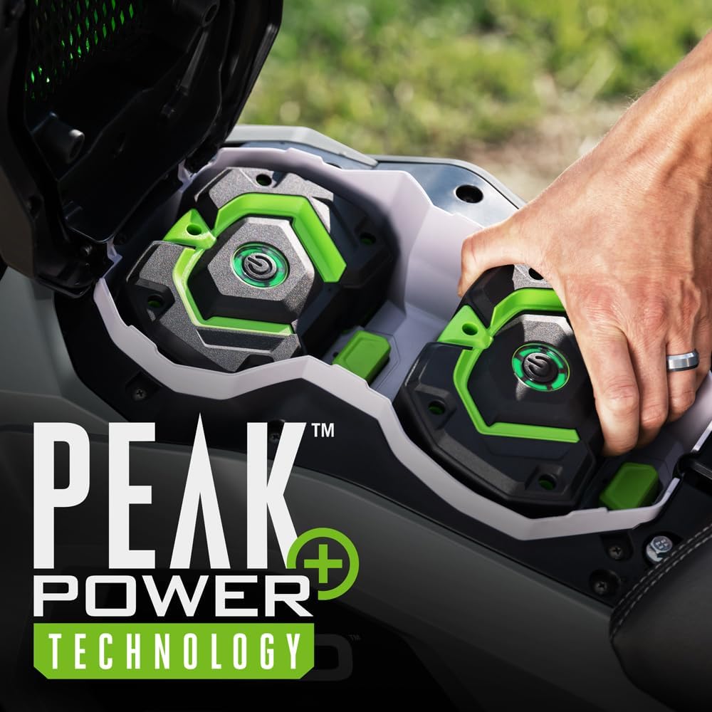 EGO POWER+ Battery Powered Electric Mini Bike, 28 MPH, Includes (2) 56V 7.5Ah Batteries and Charger - MB1005-2