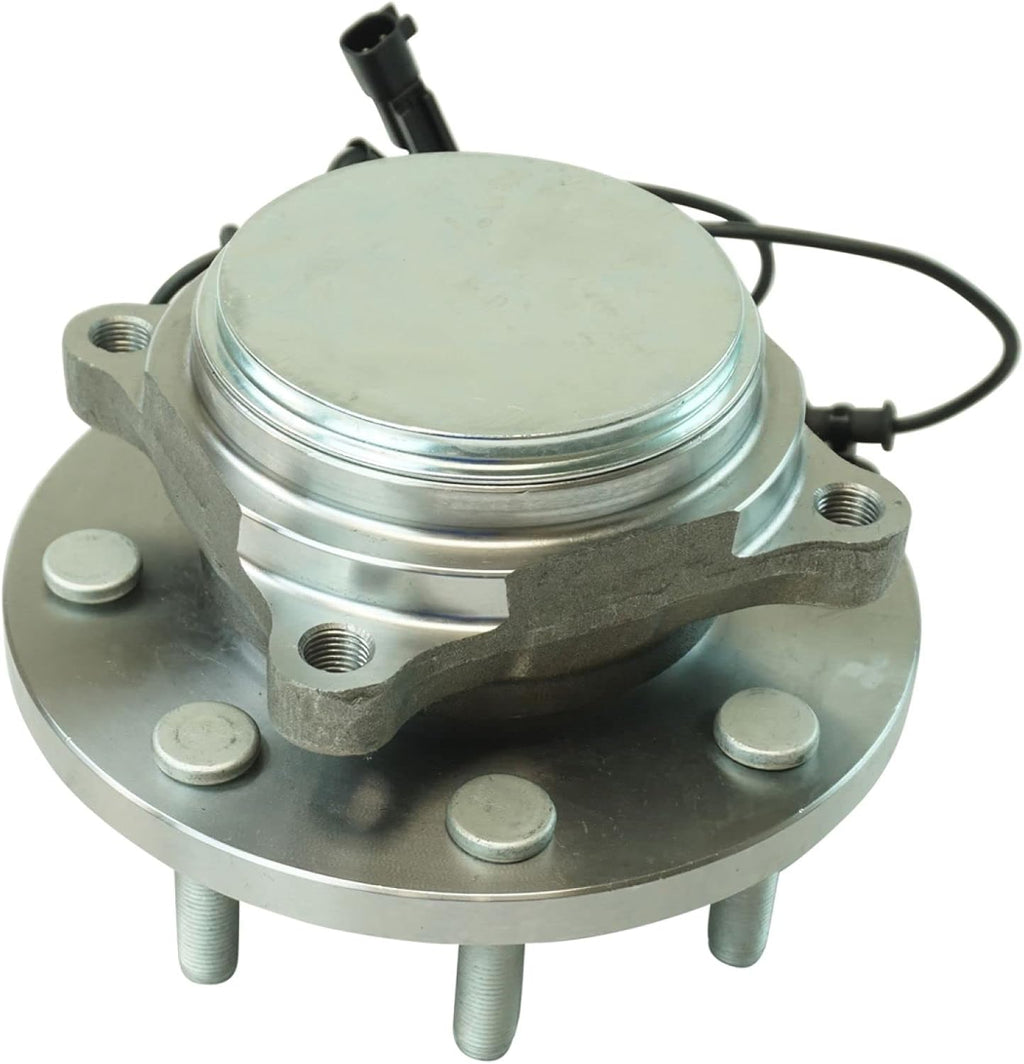 TRQ 2 Piece Front Wheel Bearing & Hub Assembly Set Compatible with 2012-2013 Ram 2500 2012 3500