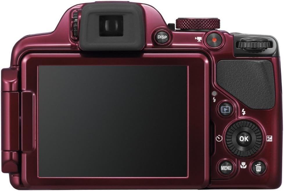 Nikon COOLPIX P520 18.1 MP CMOS Digital Camera with 42x Zoom Lens and Full HD 1080p Video (Red) (OLD MODEL)