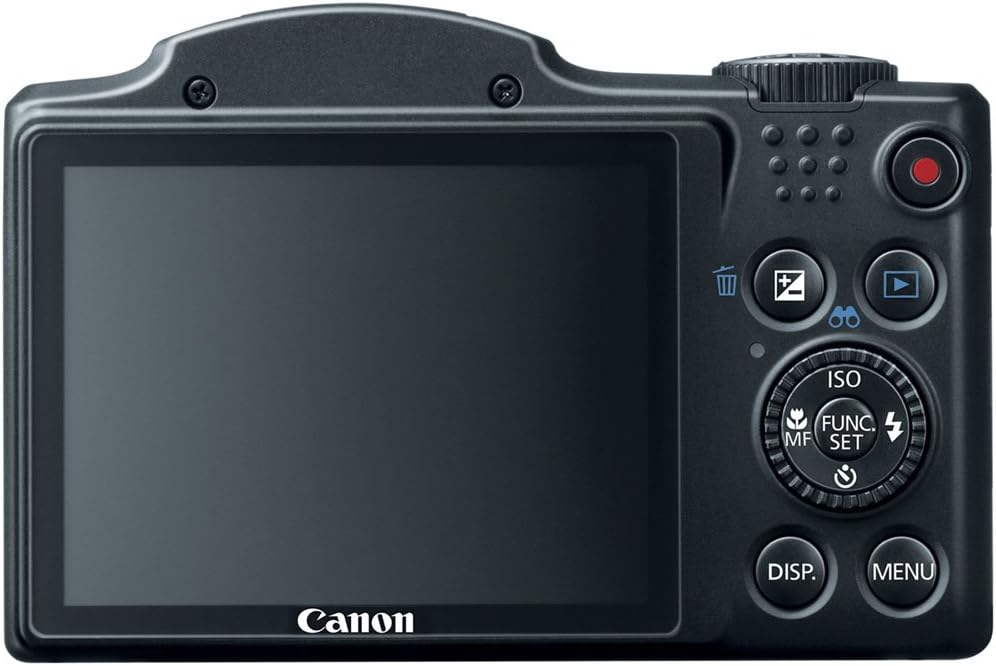 Canon PowerShot SX500 is 16.0 MP Digital Camera with 30x Wide-Angle Optical Image Stabilized Zoom and 3.0-Inch LCD (Black)