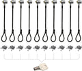 10Pack Laptop Security Cable Lock Anti Theft 6.7Feet for Laptops, Monitor & Other Devices (Keyed Different+Master Key)