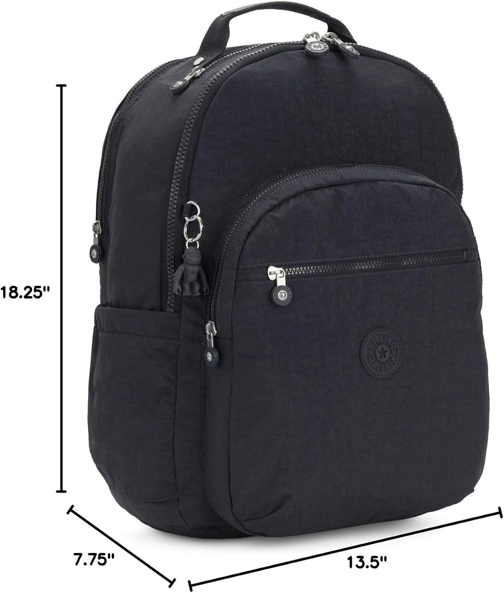 Kipling Women's Seoul Extra Large 17' Laptop Backpack, Durable, Roomy with Padded Shoulder Straps, Bag