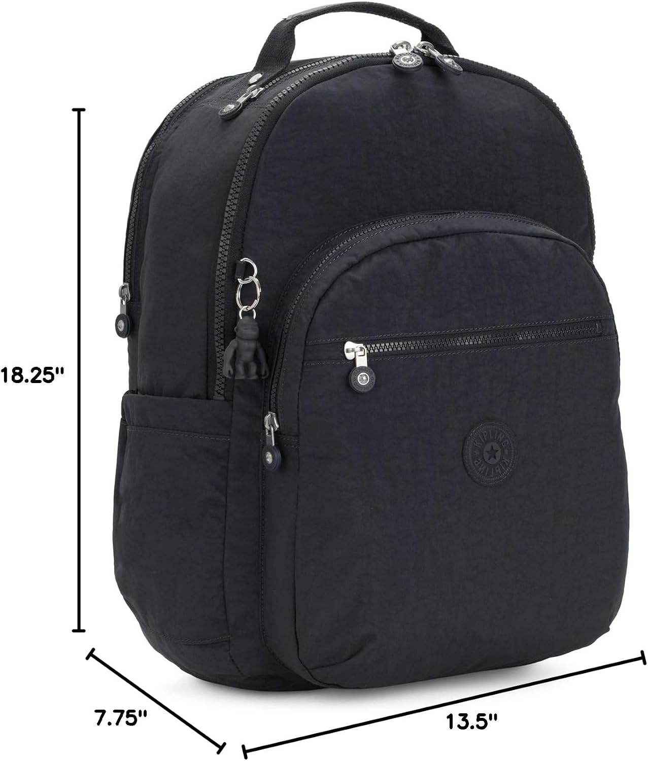 Kipling Women's Seoul Extra Large 17' Laptop Backpack, Durable, Roomy with Padded Shoulder Straps, Bag