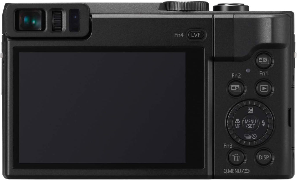 Panasonic LUMIX DC-ZS70K, 20.3 Megapixel, 4K Digital Camera, Touch Enabled 3-Inch 180 Degree Flip-front Display, 30X LEICA DC VARIO-ELMAR Lens, WiFi (Black)