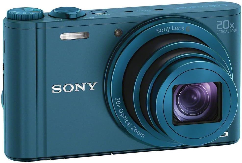 Sony DSC-WX300/R 18 MP Digital Camera with 20x Optical Image Stabilized Zoom and 3-Inch LCD (Red)