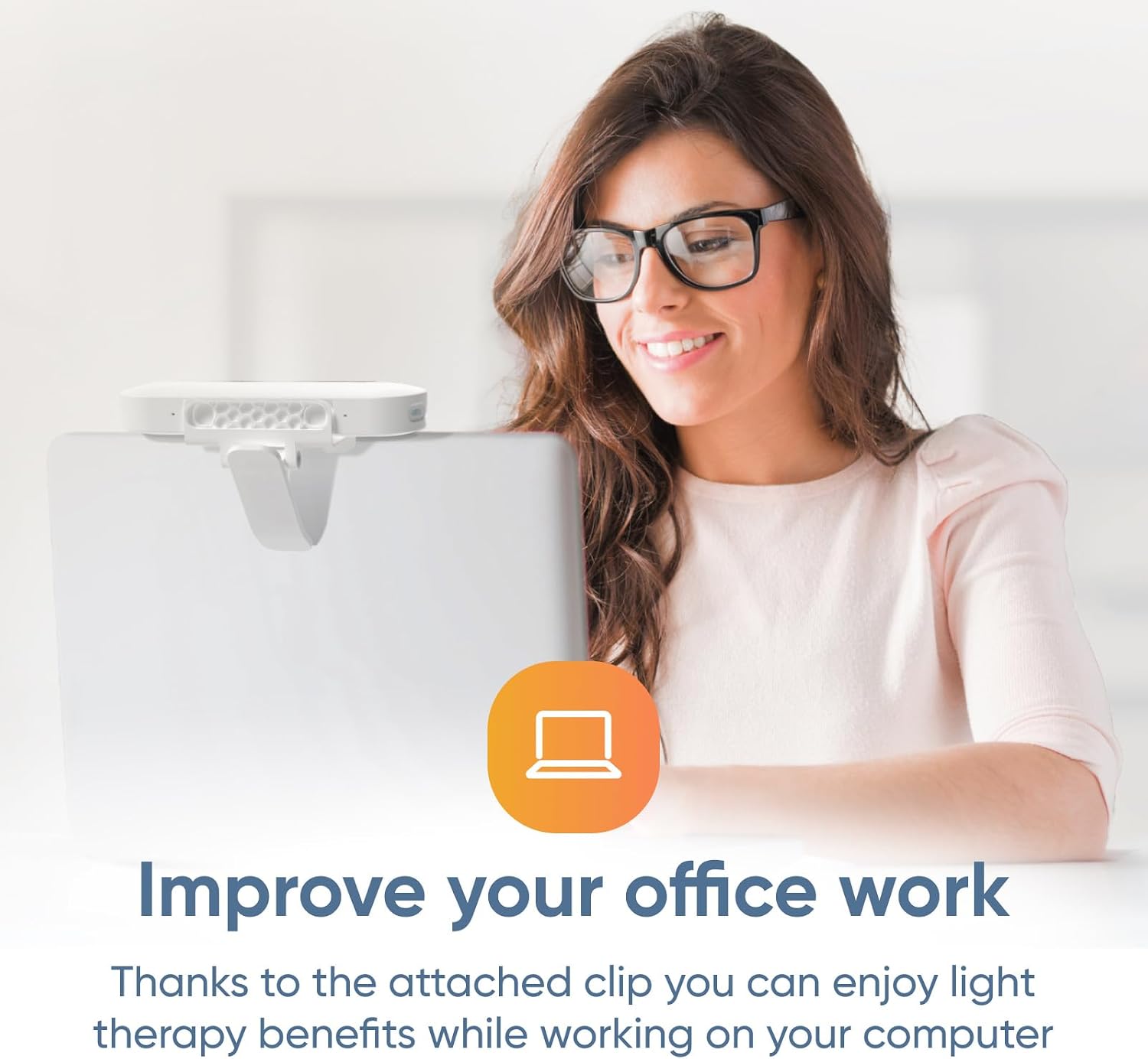 Luminette Drive® - First 2-in-1 Light Therapy Lamp - Enjoy The Benefits of Light Therapy in Your Car or at Your Computer
