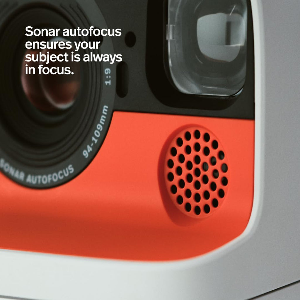Polaroid Flip Instant Camera + Color Film Bundle (16 Photos Included) - Black (6565) - Hyperfocal 4-Lens System, Sonar autofocus, and Sence Analysis with Bluetooth paired Companion app