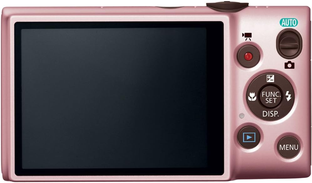 Canon PowerShot ELPH 115 is 16.0 MP Digital Camera with 8X Optical Zoom with a 28mm Wide-Angle Lens and 720p HD Video Recording (Pink)