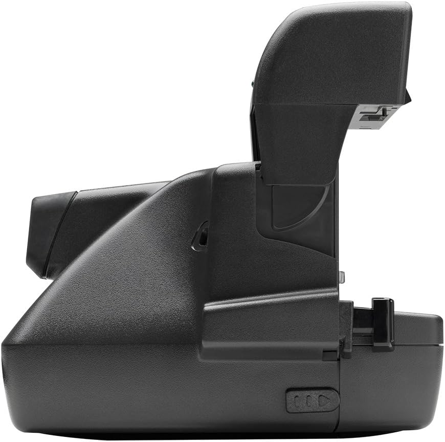 Impossible Polaroid 600 Square Black One Step Camera, Black (PRD541)