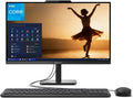 Lenovo 24 All-in-One Desktop Computer, 8GB DDR4 RAM, 512GB PCIe SSD, Lifetime Office 365 for Web, Intel Processor, 23.8' FHD IPS Anti-Glare AIO, USB Keyboard & Mouse, Wi-Fi 6, Win 11, Charcoal